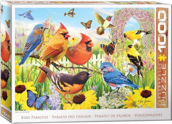 1000 Piece Jigsaw Puzzle - Bird Paradise | EUROGRAPHICS