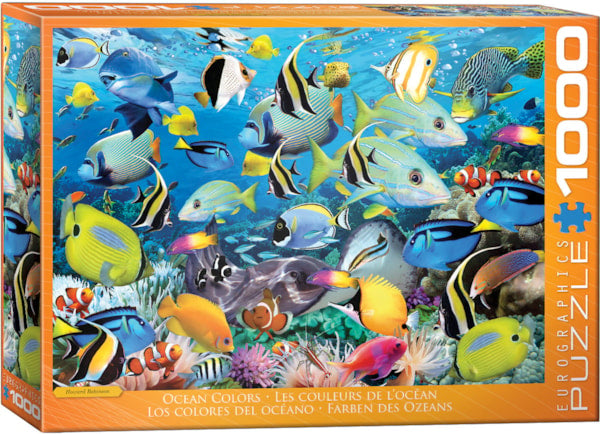 1000 Piece Jigsaw Puzzle - Ocean Colors | EUROGRAPHICS