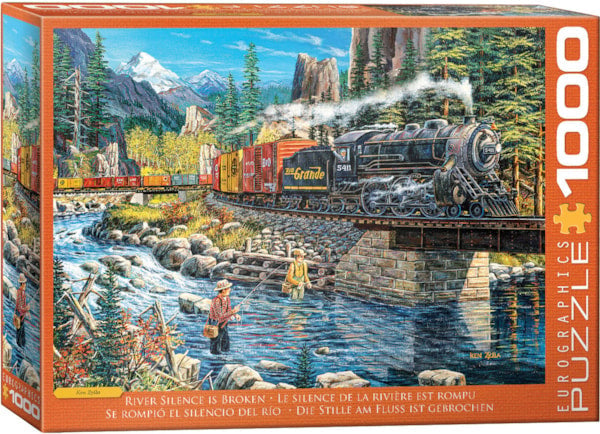 1000 Piece Jigsaw Puzzle - River Silence is Broken | EUROGRAPHICS