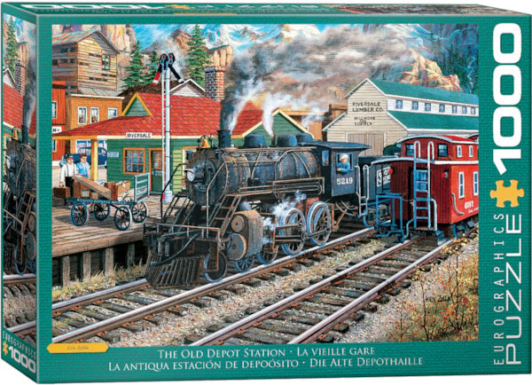 1000 Piece Jigsaw Puzzle - The Old Depot Station | EUROGRAPHICS