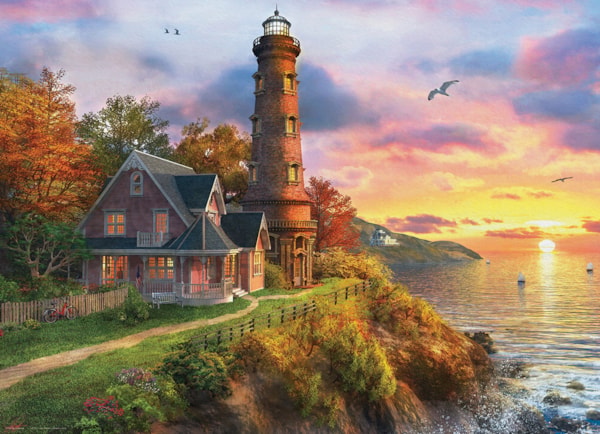 1000 Piece Jigsaw Puzzle - The Old Lighthouse | EUROGRAPHICS