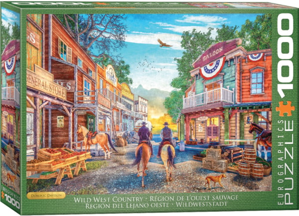 1000 Piece Jigsaw Puzzle - Wild West Country | EUROGRAPHICS
