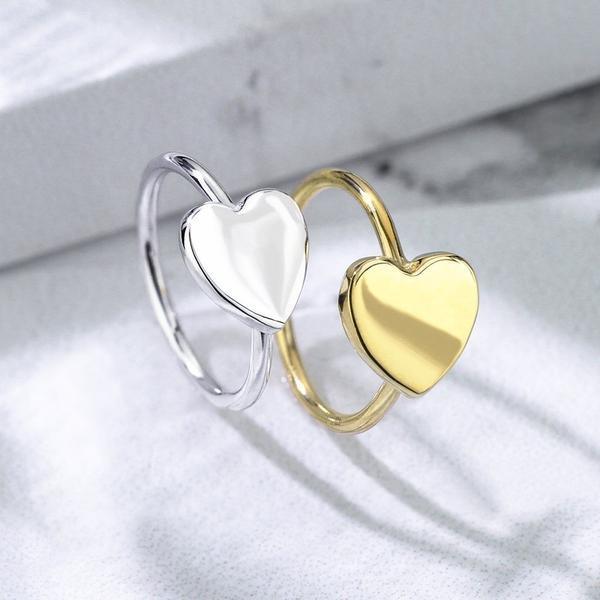 14kt Gold Heart Twist Ring 20G 8mm-My Body Piercing Jewellery