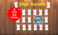 2 inch - German Shepherd - (great for badge reels & hairbow centers)