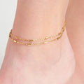 2 Row Anklet