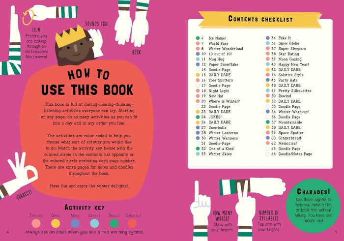 '50 Things to Try in Winter' - Mildred Hoit