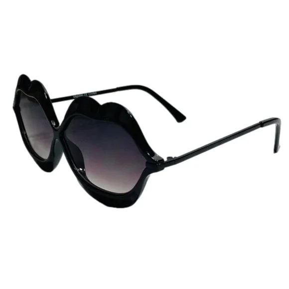 (6023 (C) | Black Lip Novelty Sunglasses (Clearance)