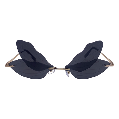 Black Dragonfly Novelty Sunglasses