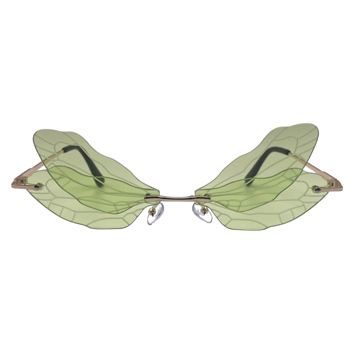 Green Dragonfly Novelty Sunglasses