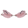 Pink Dragonfly Novelty Sunglasses