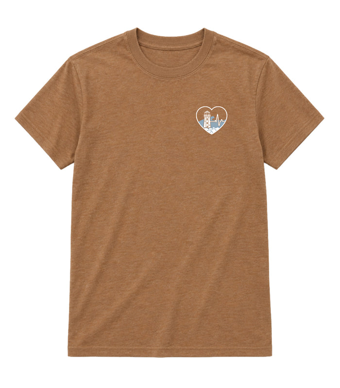 Across Canada ECG Heart - Elevated Shift Tee