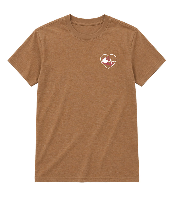 Across Canada ECG Heart - Elevated Shift Tee