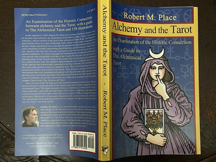 ALCHEMY AND THE TAROT - Robert Place, 1st 2011 HERMETIC DIVINATION MAGICK SIGNED