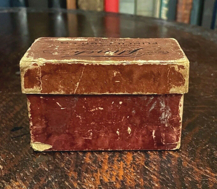 ANTIQUE FLINCH PARLOR CARD GAME - FLINCH CARD CO. 1913