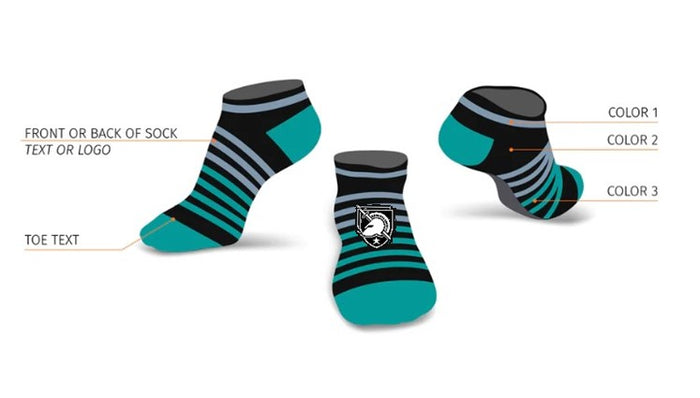 Argo Custom Ankle Sock | Size X-Small