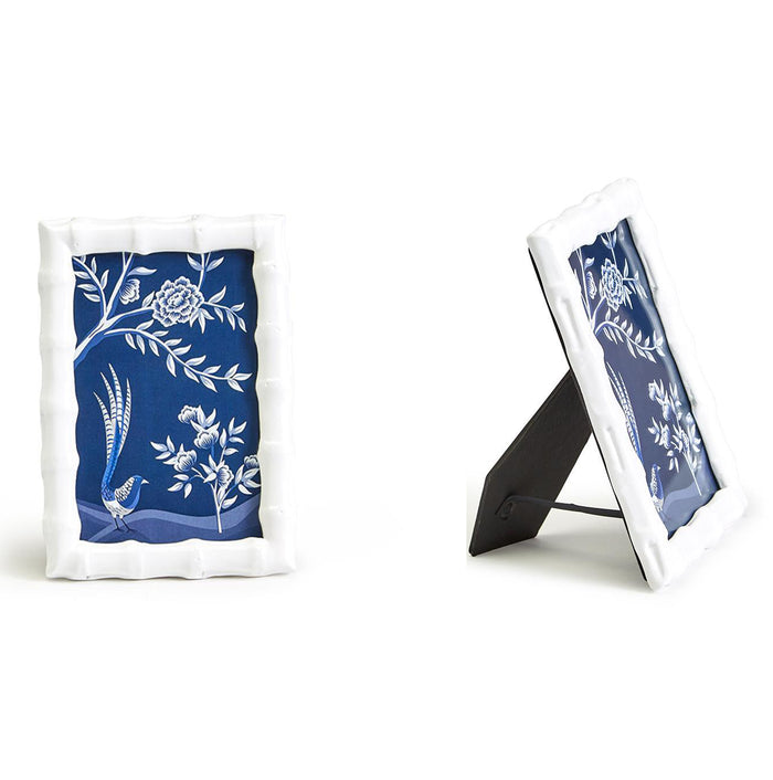 Aviary High Gloss Faux Bamboo Photo Frame: 4" x 6" - Mildred Hoit