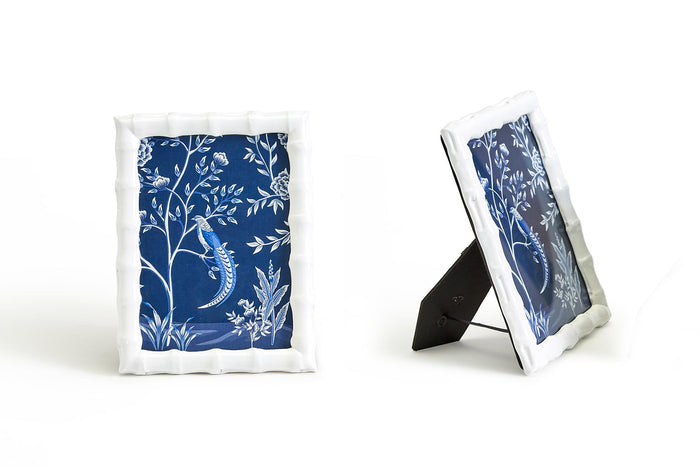 Aviary High Gloss Faux Bamboo Photo Frame: 5" X 7" - Mildred Hoit