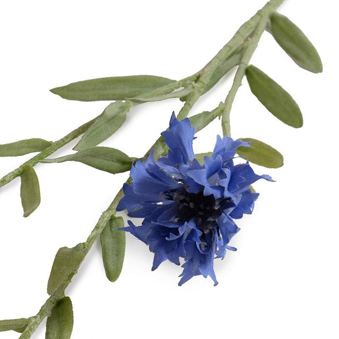 Bachelor's Button stem, 23" L - Dark Blue - New Growth Designs