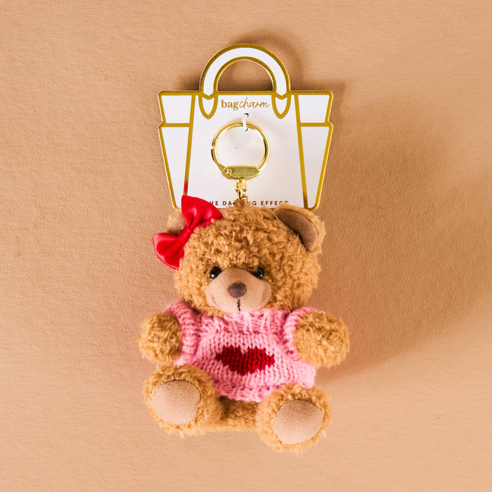 Bag Charm-Teddy Bear Hugs