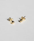 Sphere 14k Yellow Gold Stud Earrings
