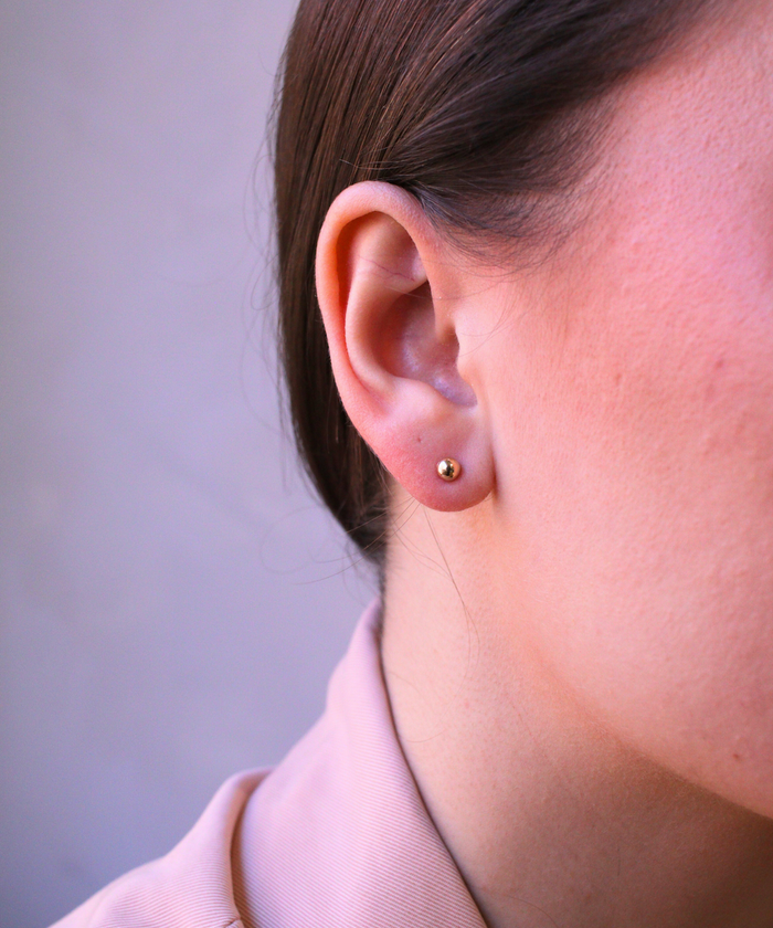 Ball Stud Earrings (Mini)