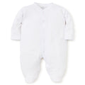 plain white footie.