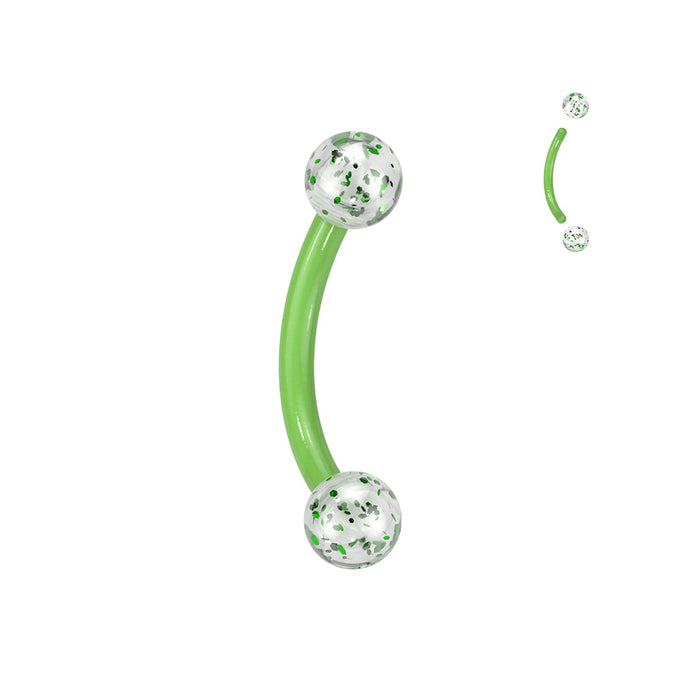 Glitter / Light Green