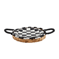 Bistro Woven Basket & Platter Set/2 — Mud Pie