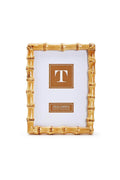 Blonde Natural Bamboo Finish Photo Frame Size: 5x7 - Mildred Hoit