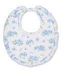 Kissy Kissy Blue Hydrangea Bib