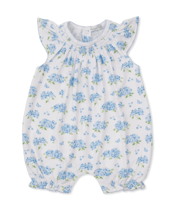 Kissy Kissy Blue Hydrangeas 12-18M Short Playsuit
