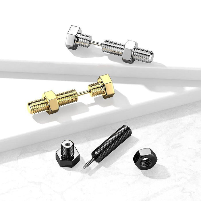 Bolt Fake Taper 18G 16G-My Body Piercing Jewellery