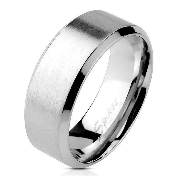 Brushed Centre Ring-My Body Piercing Jewellery