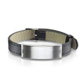 Brushed Plate ID Bracelet-My Body Piercing Jewellery