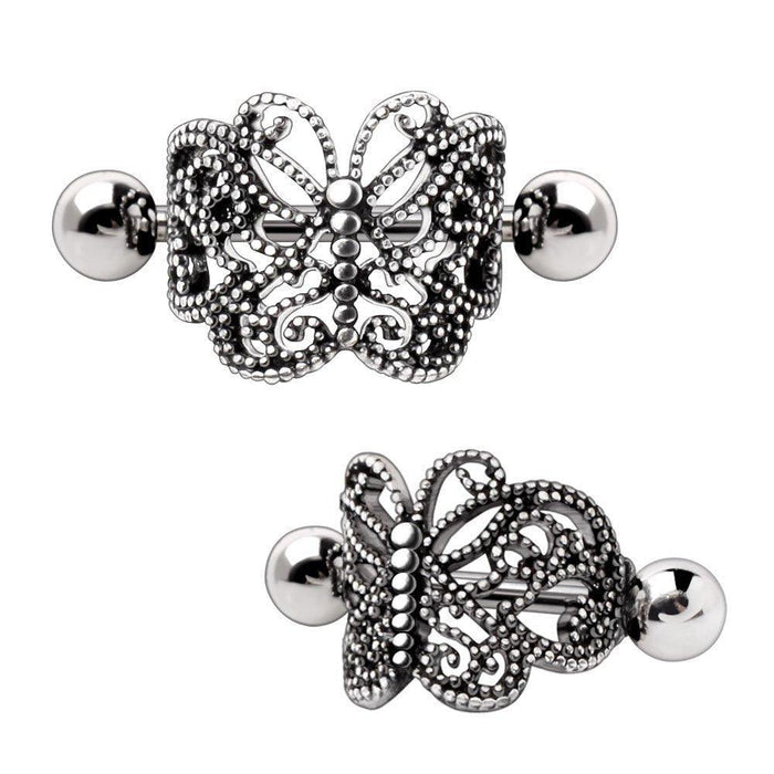 Butterfly Cartilage Cuff 16G-My Body Piercing Jewellery