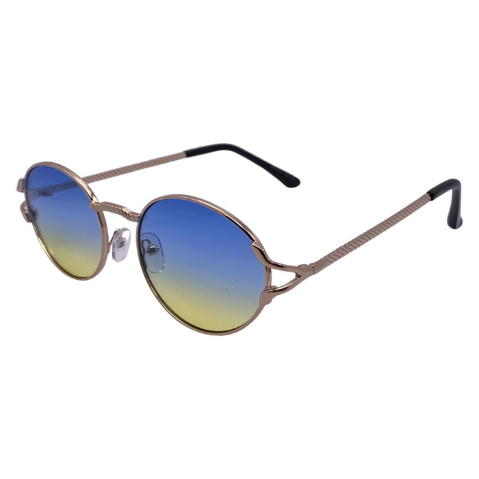 (C) 6153 | Oval Lens Sunglasses (CLEARANCE)
