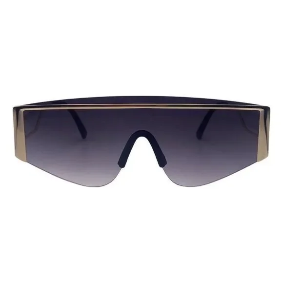 Black Shield Sunglasses