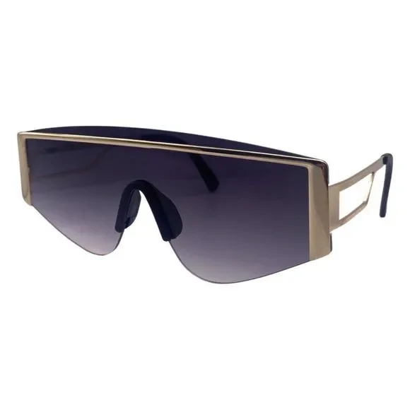 Black Shield Sunglasses