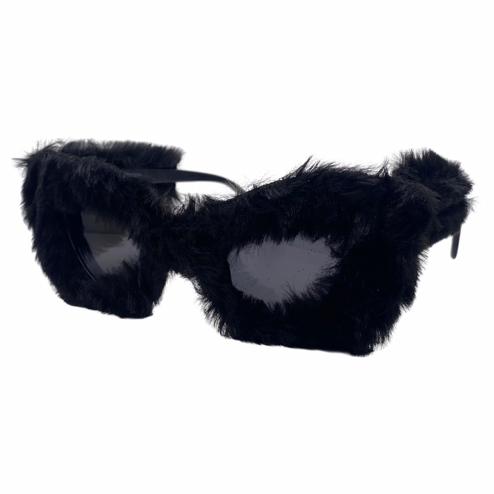 (C) 6173 | Fuzzy Cateye Novelty Sunglasses