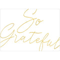 Caspari 'So Grateful' Foil Notecards - Mildred Hoit