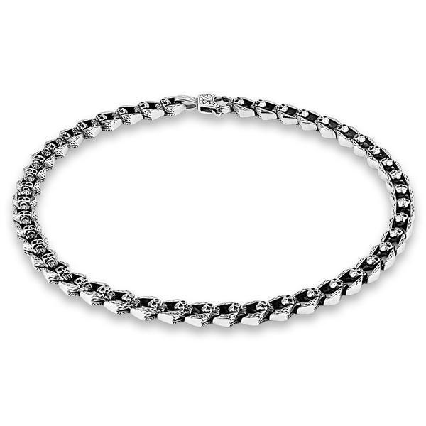 Cast Skull Link Chain-My Body Piercing Jewellery