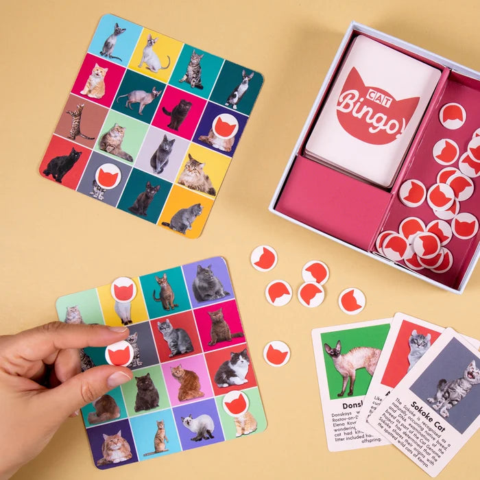 Cat Bingo Game - Mildred Hoit