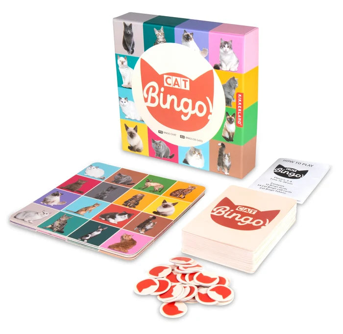 Cat Bingo Game - Mildred Hoit