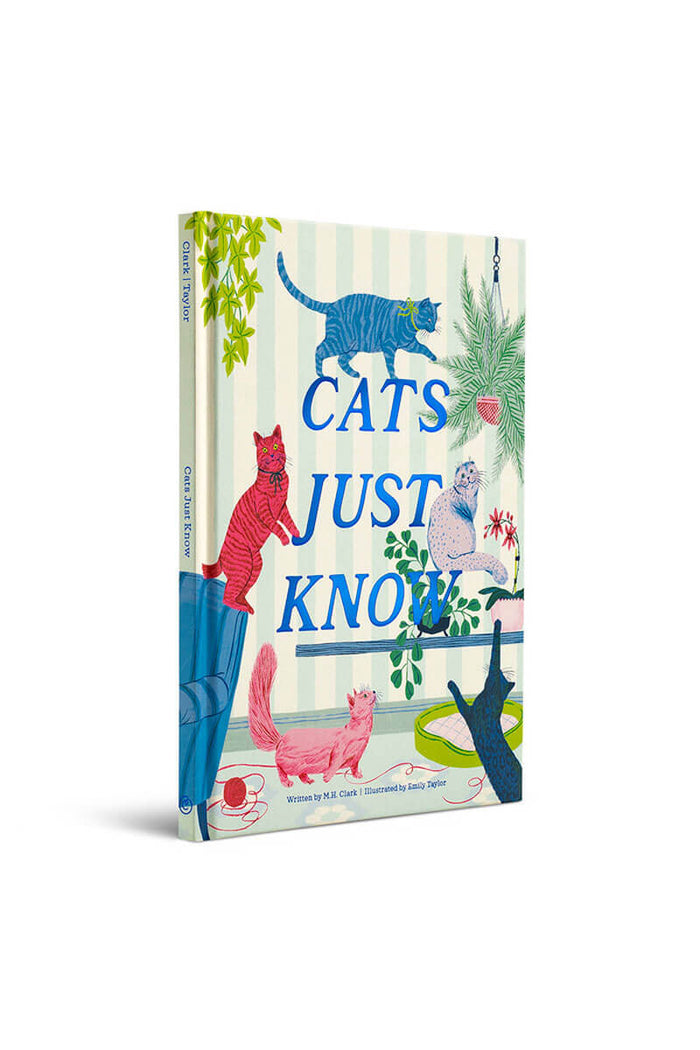 'Cats Just Know' Book inside view cover