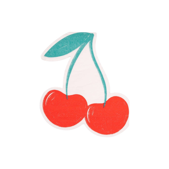 Cherries Shaped Napkins - bubblegum market