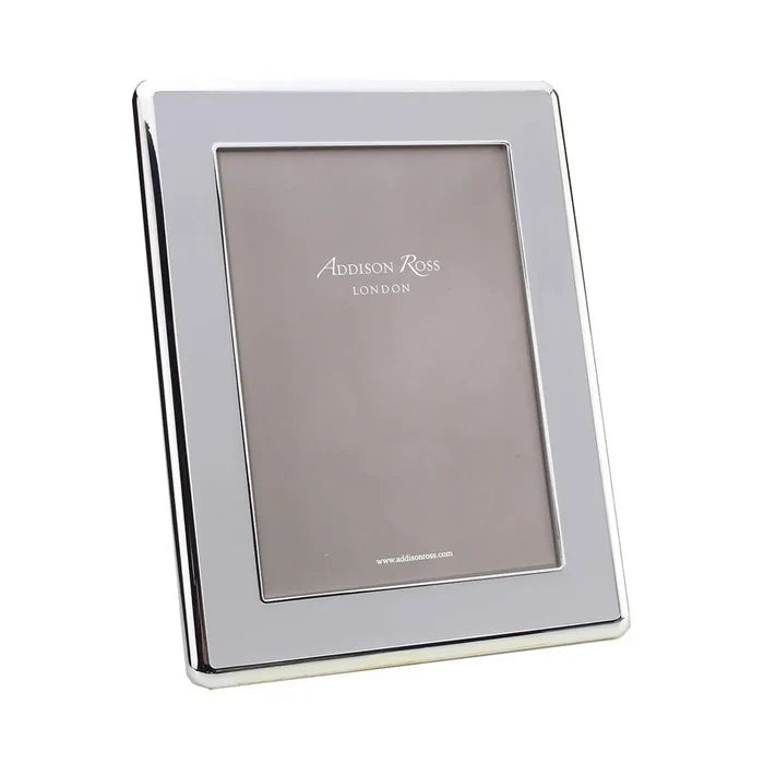 Chiffon & Silver 4x6 Frame - Mildred Hoit
