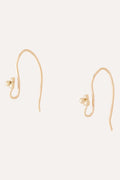 Clara Williams 14K Filigree Gold Thread Earrings