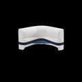 Clearance Item CL-A993 | 28" Classic Pontoon Corner Back Cushion Only | C28-100