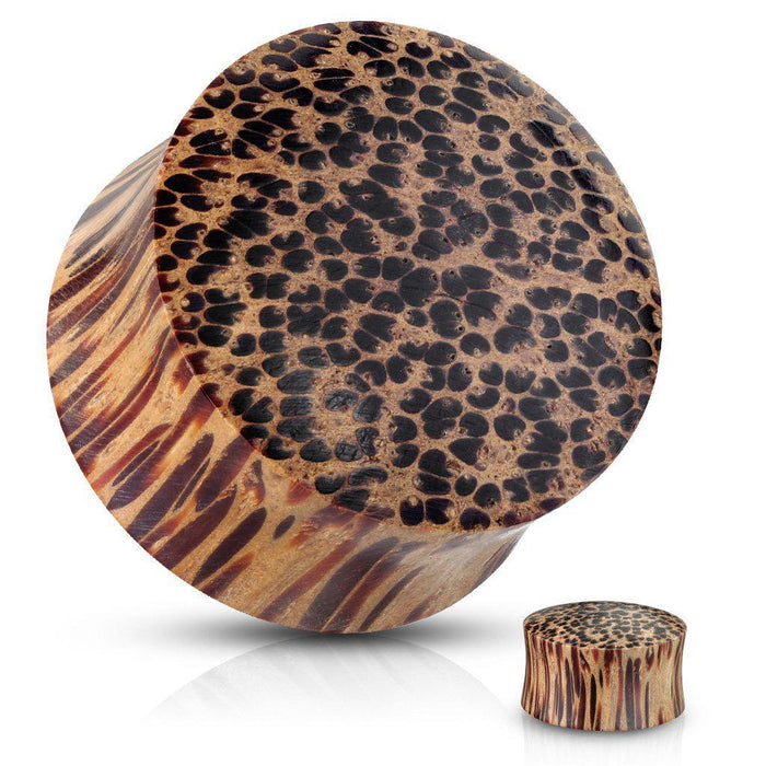 Coco Wood Solid Plug 6mm-35mm-My Body Piercing Jewellery