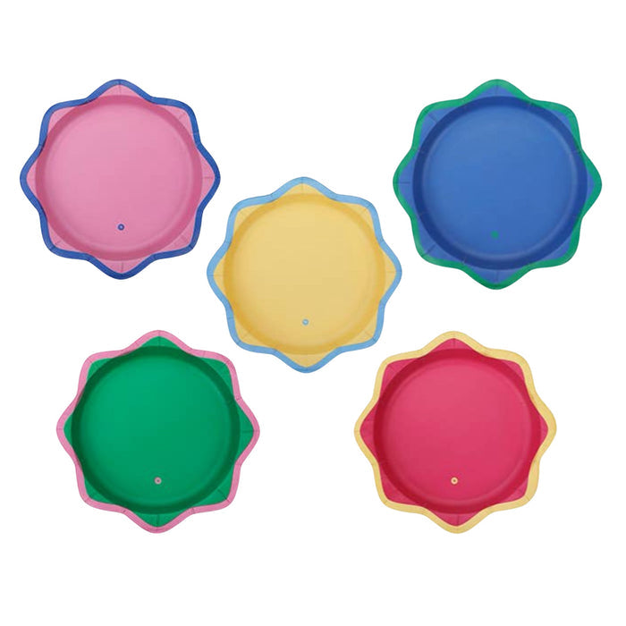 Colorwave Dessert Plates 8" - bubblegum market